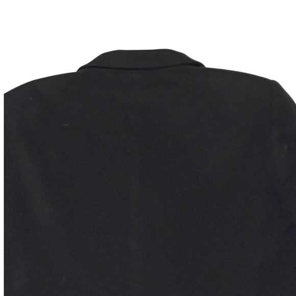 Vintage ESCADA Margaretha Ley 100% Cashmere Black Gold Button Coat Size 14 - Picture 11 of 12